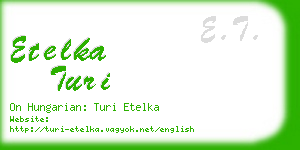 etelka turi business card